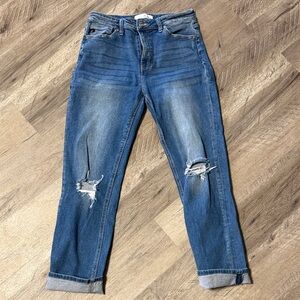 KanCan Blue Distressed Jeans